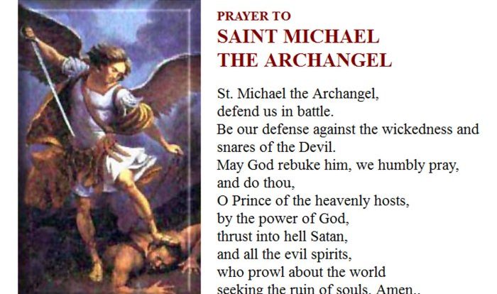 San miguel archangel prayer spanish