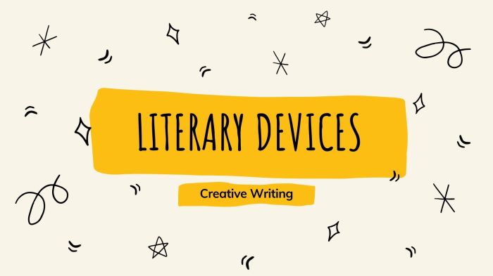 Devices literary types example report book review