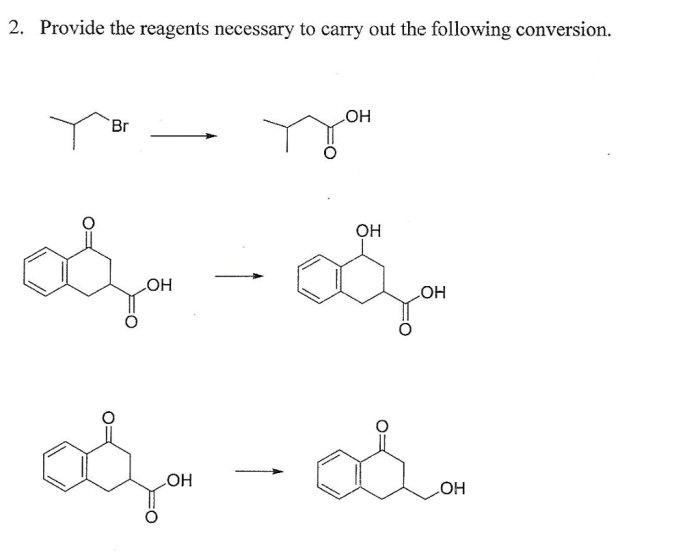 Provide the reagents necessary to carry out the following conversion