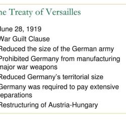 The treaty of versailles worksheet answer key